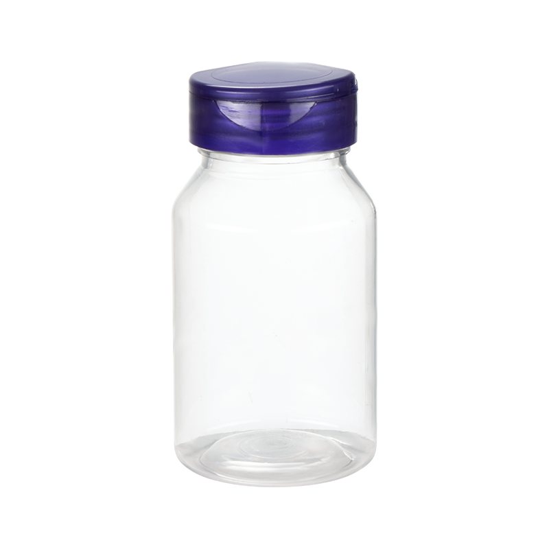 Botol Bahu Miring PET 120ml