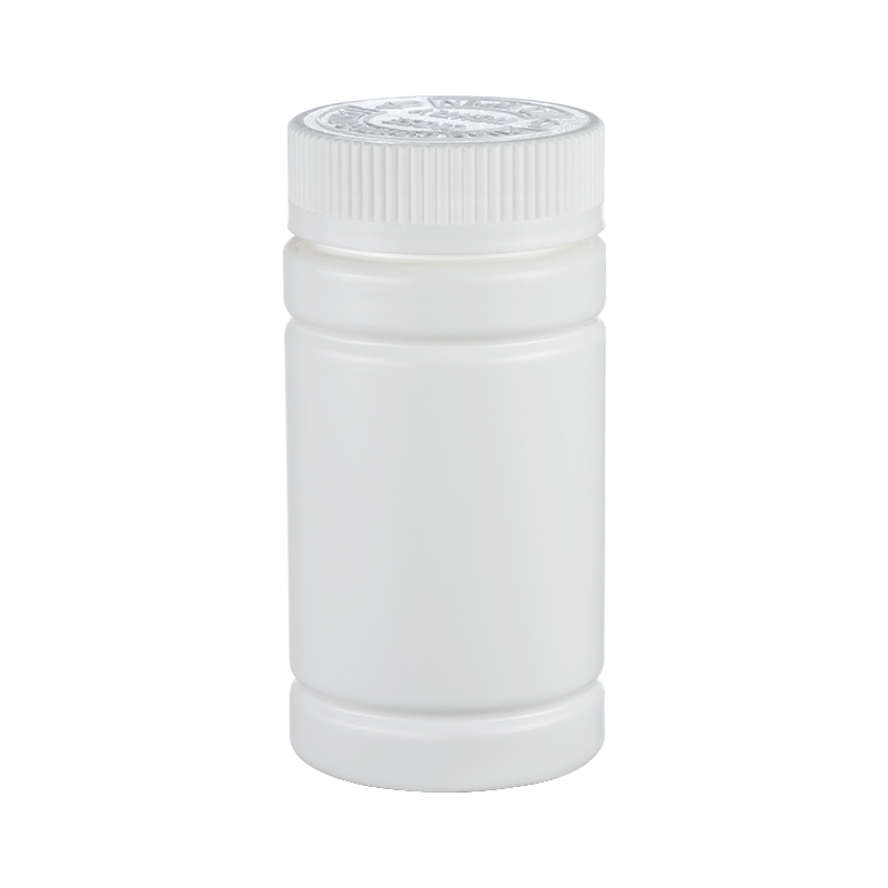 Botol Lurus Bambu Imitasi HDPE