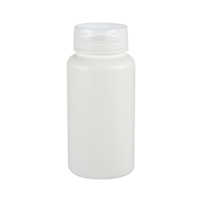 Botol bulat tinggi HDPE 150ml buram