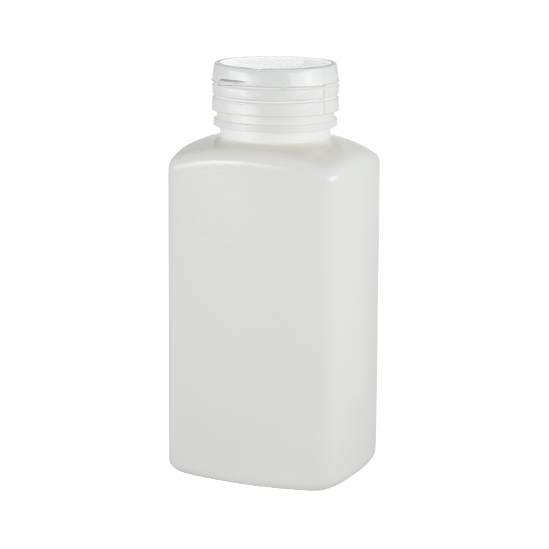 Botol HDPE Persegi Dengan Penutup Tarik-Sobek